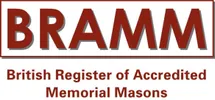 The British Register of Accredited Memorial Masons Logo